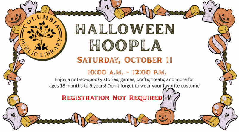 Enjoy a not-so-spooky stories, games, crafts, treats, and more! Don’t forget to wear your favorite costume.
