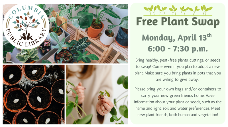 Free Plant Swap April