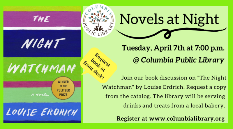 Novels at Night April