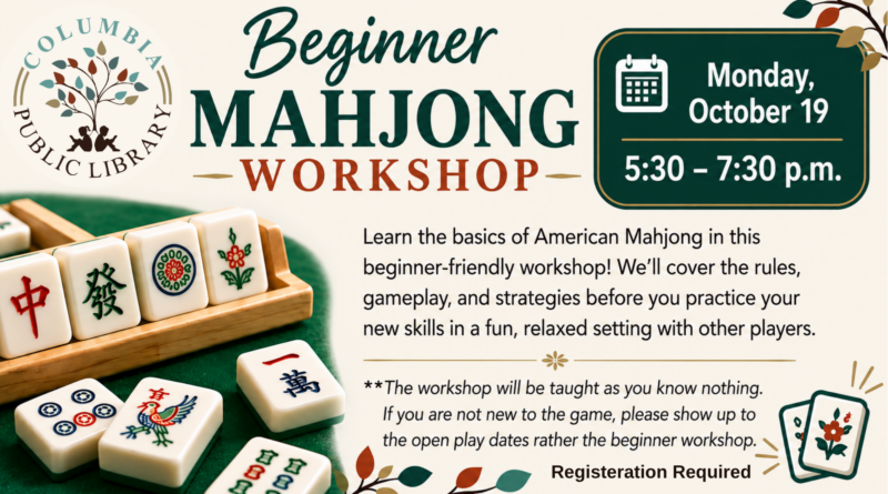Beginner Mahjong October